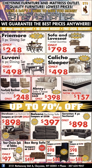 Quality Furniture Cheyenne Furniture And Mattress Outlet